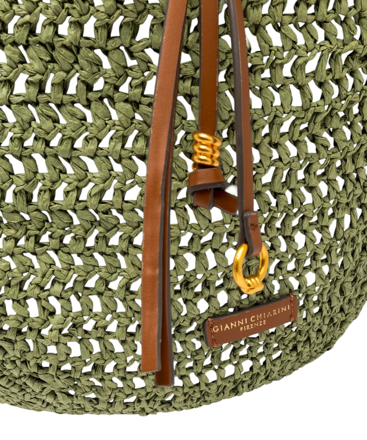 Sac Nefeli Hobo en paille crochetée