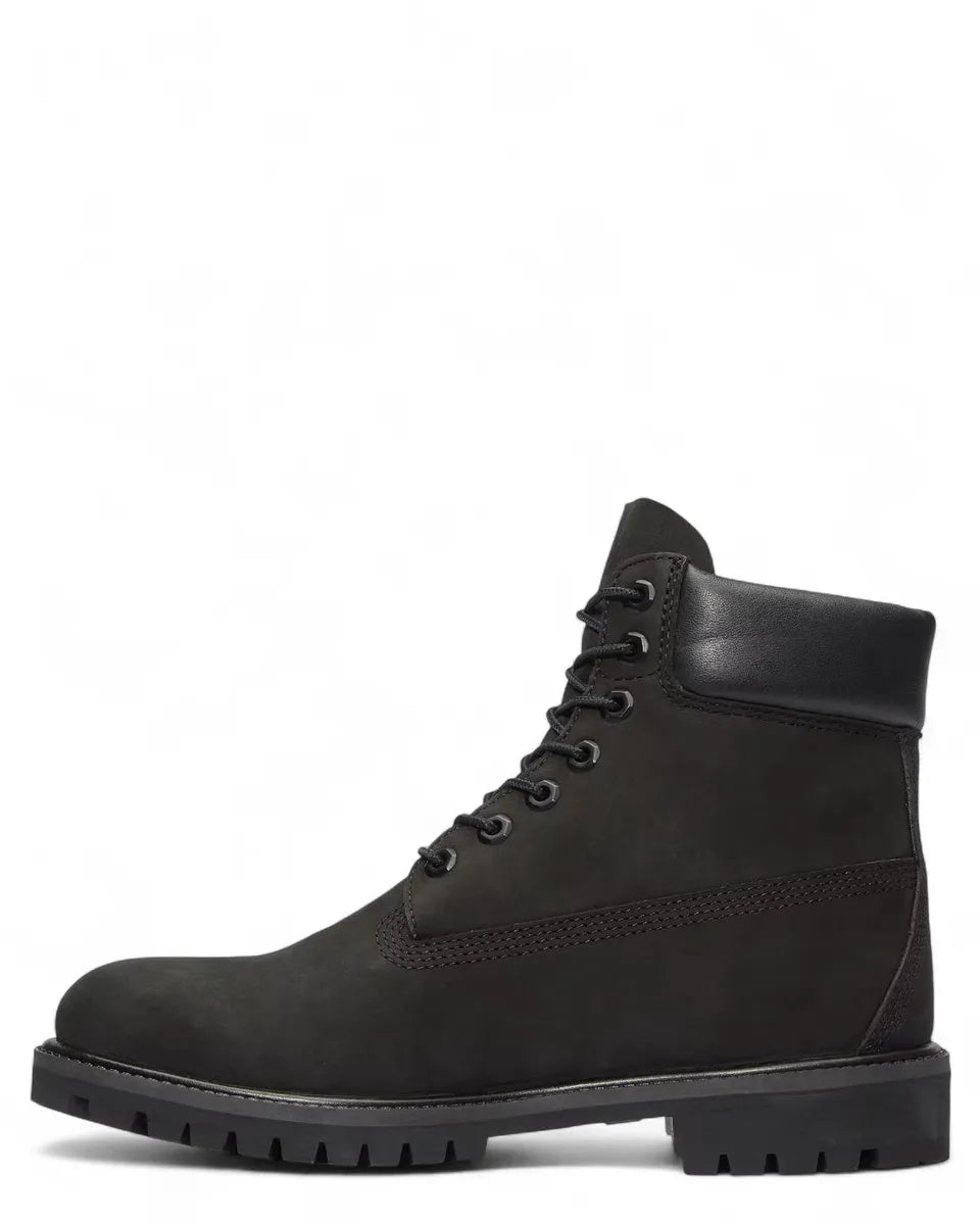 Stivaletti Timberland in Nubuck Nero Impermeabile-Stivali-TIMBERLAND-Vittorio Citro Boutique