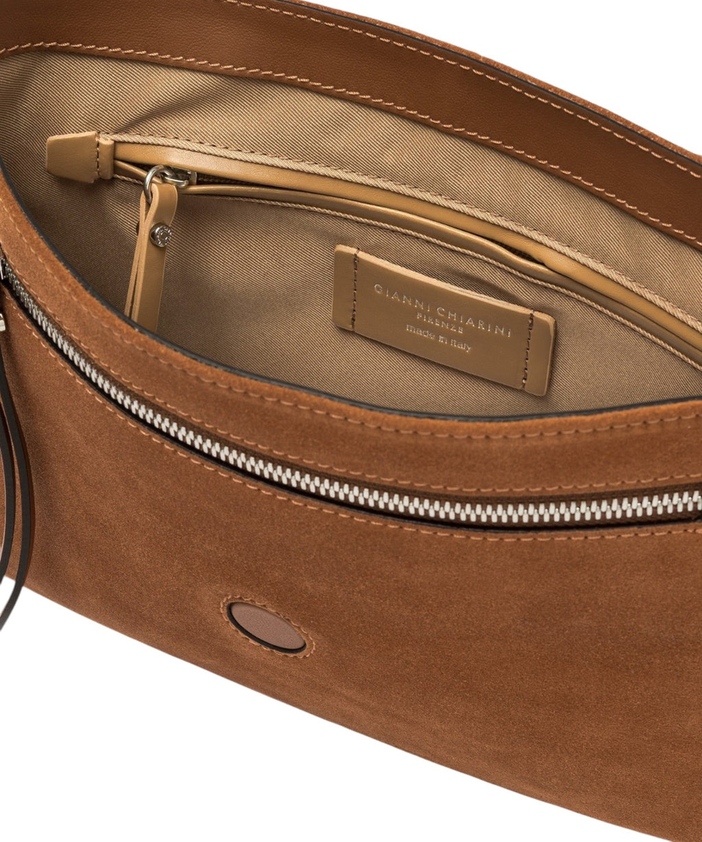 Sac en cuir suédé Gianni Chiarini Elisa