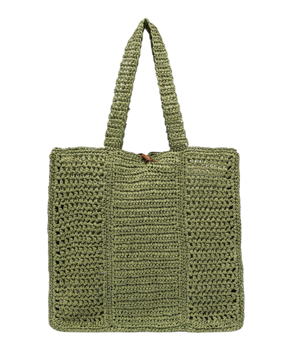 Gianni Chiarini Nefeli Shopper en crochet de paille