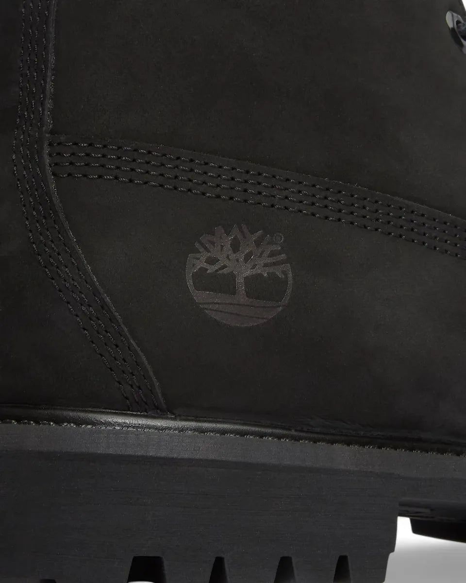 Stivaletti Timberland in Nubuck Nero Impermeabile-Stivali-TIMBERLAND-Vittorio Citro Boutique