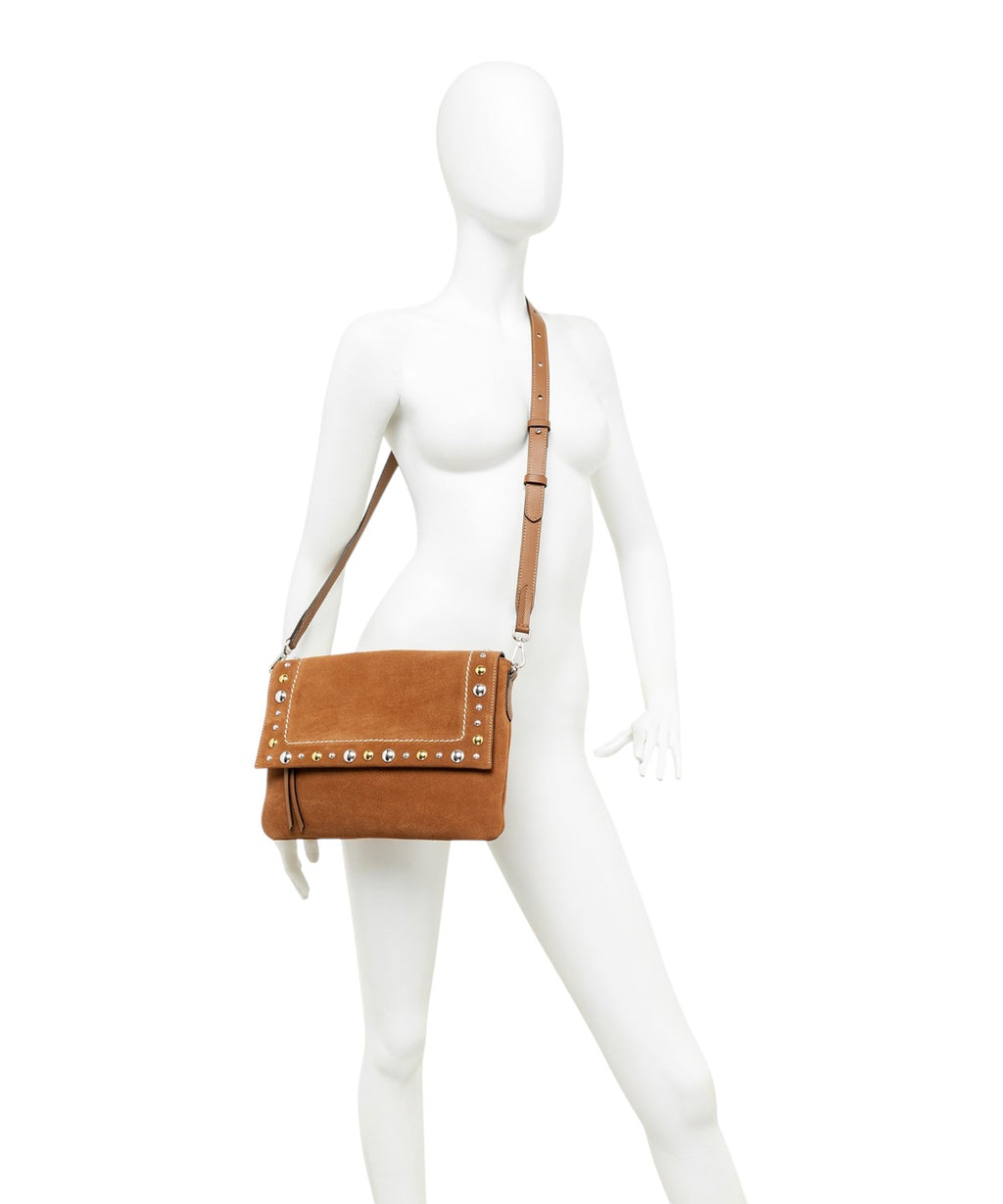 Sac en cuir suédé Gianni Chiarini Elisa