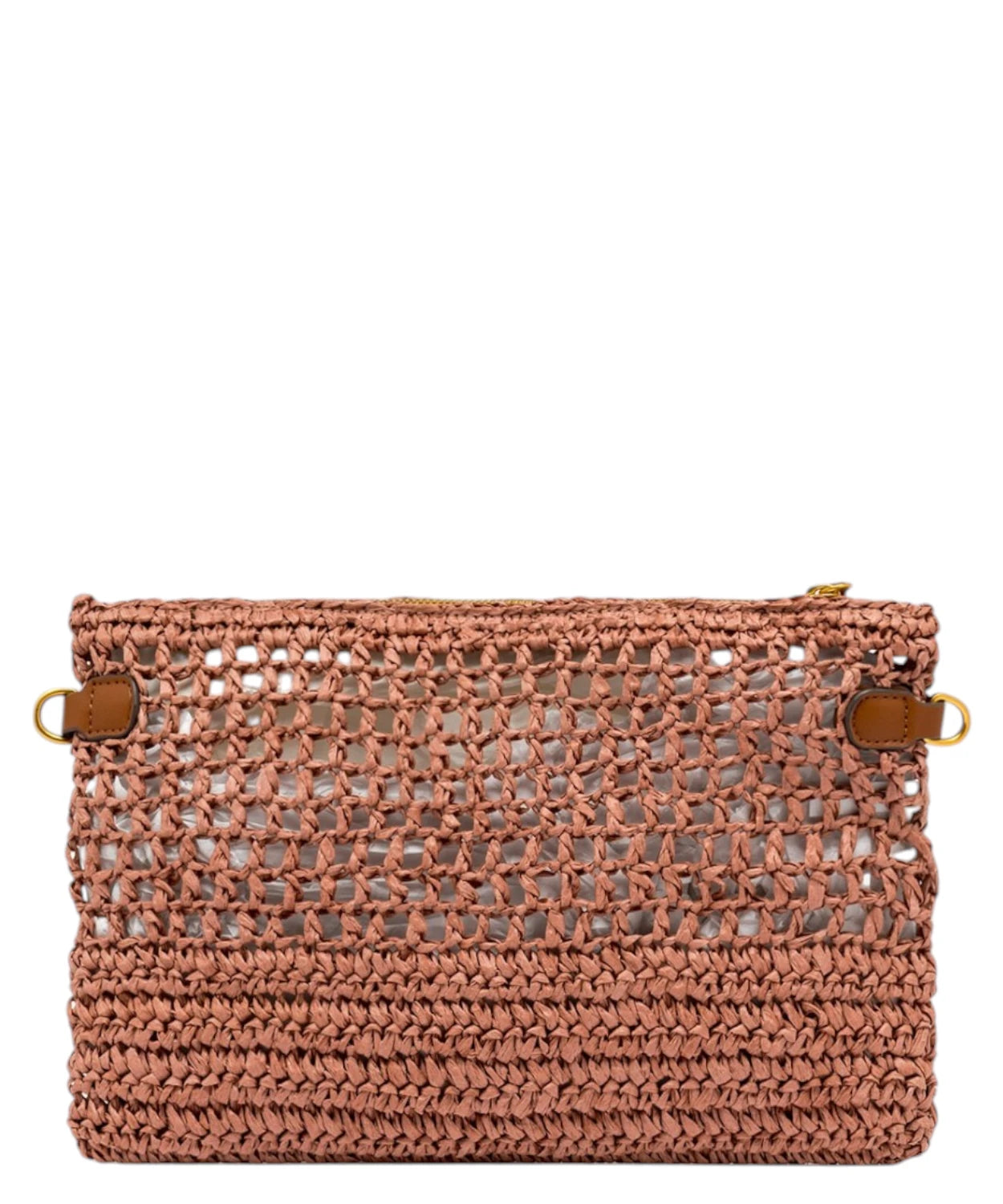 Pochette Gianni Chiarini Nefeli en crochet de paille