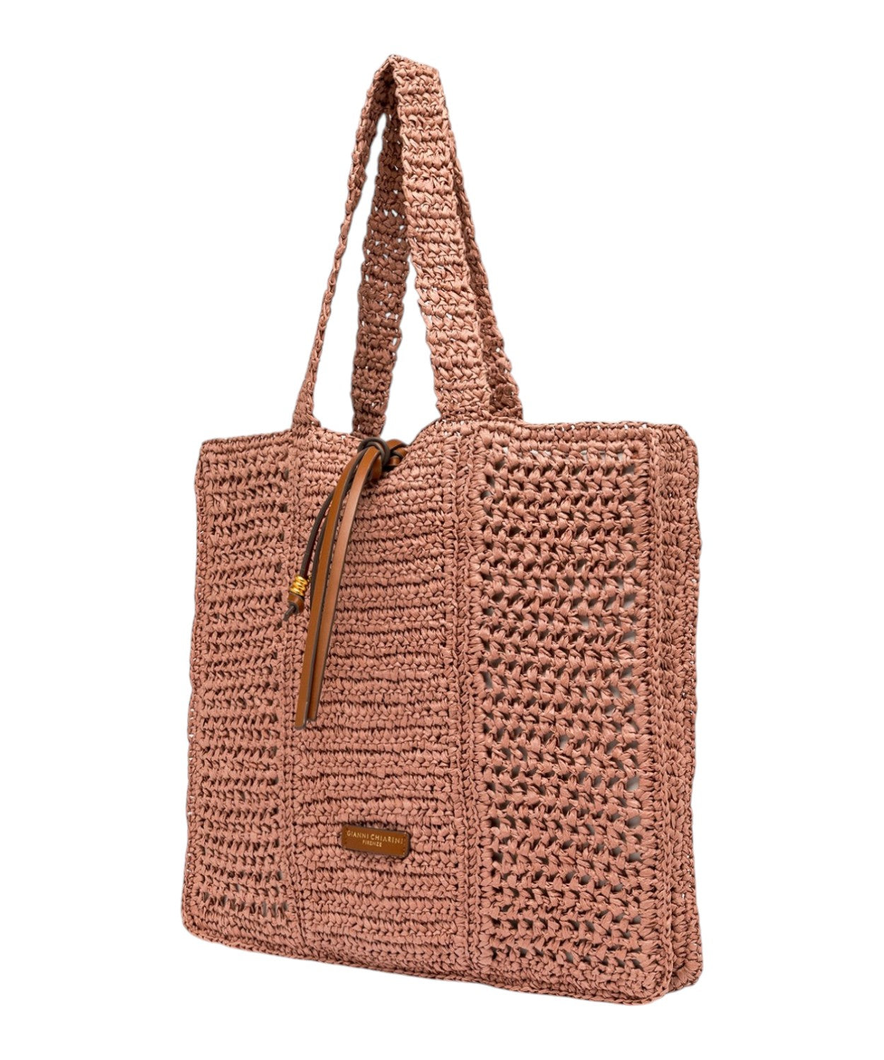Gianni Chiarini Nefeli Shopper en crochet de paille