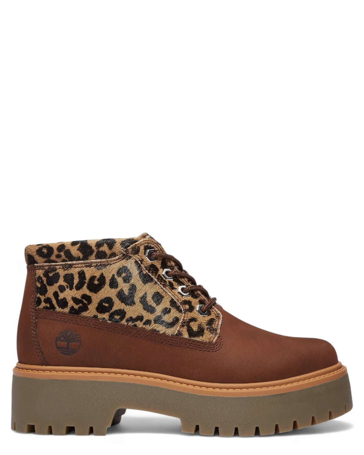 Stivale Plateau Timberland Stone Street Donna Marrone Leopardato-TIMBERLAND-Stivali-Vittorio Citro Boutique