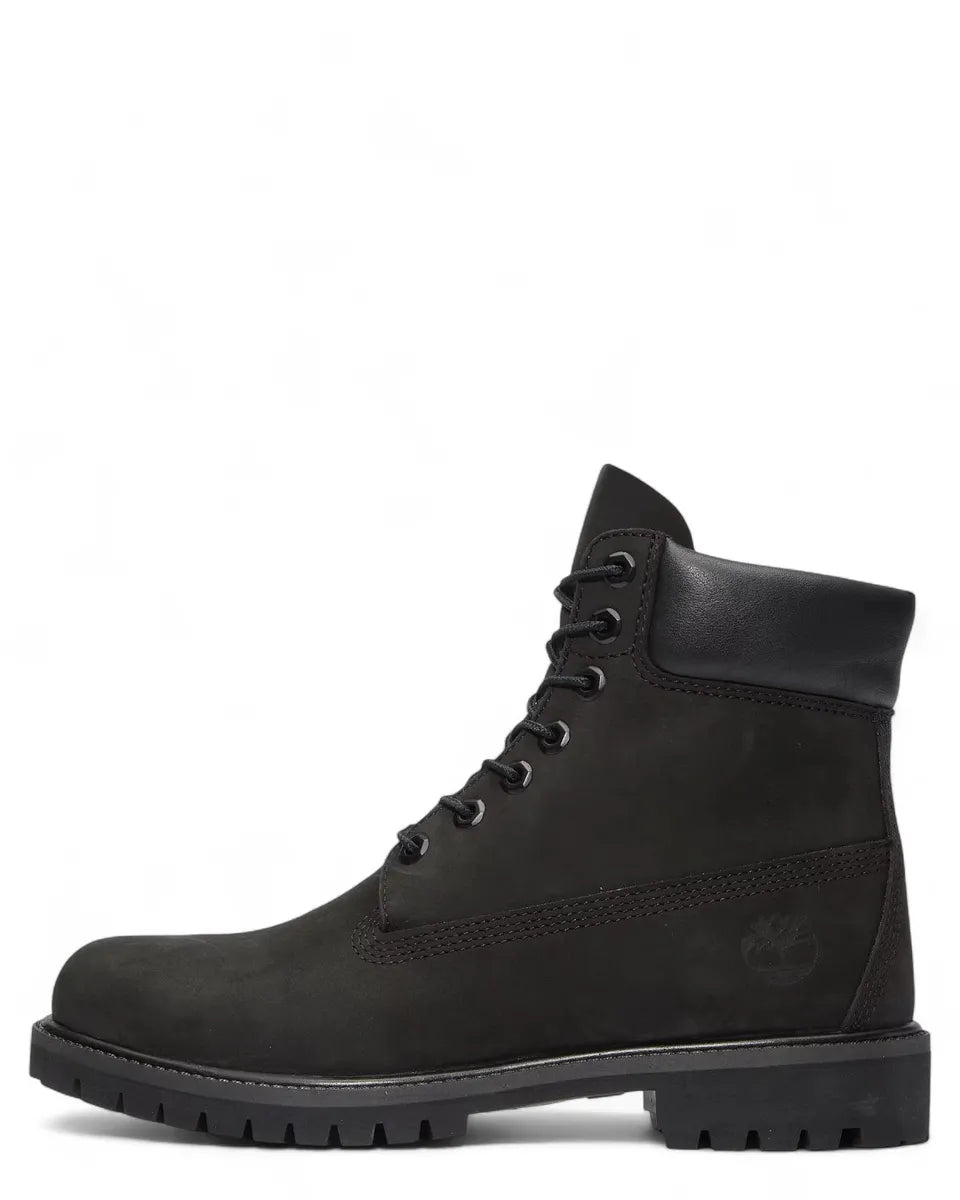 Stivaletti Timberland in Nubuck Nero Impermeabile-Stivali-TIMBERLAND-Vittorio Citro Boutique