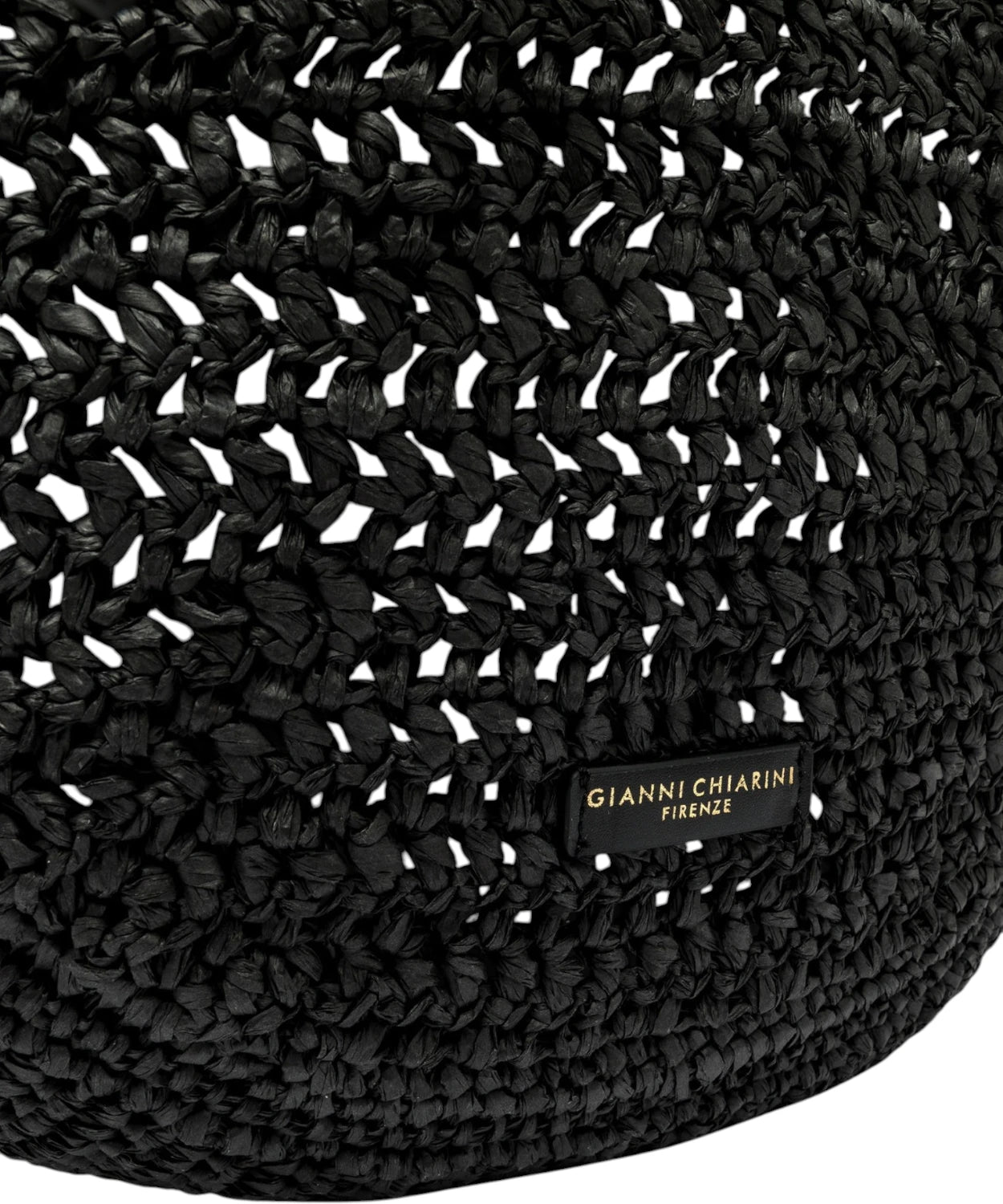 Sac Hobo en paille crochet Gianni Chiarini