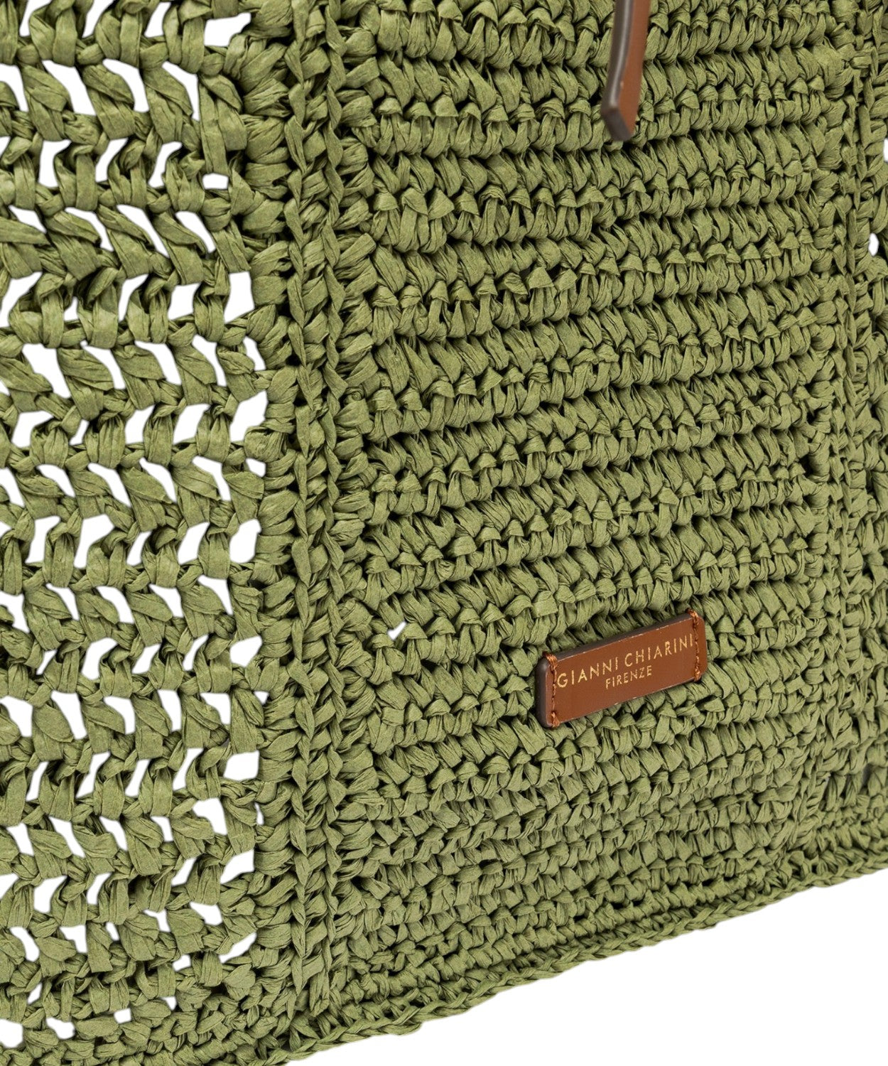 Gianni Chiarini Nefeli Shopper en crochet de paille