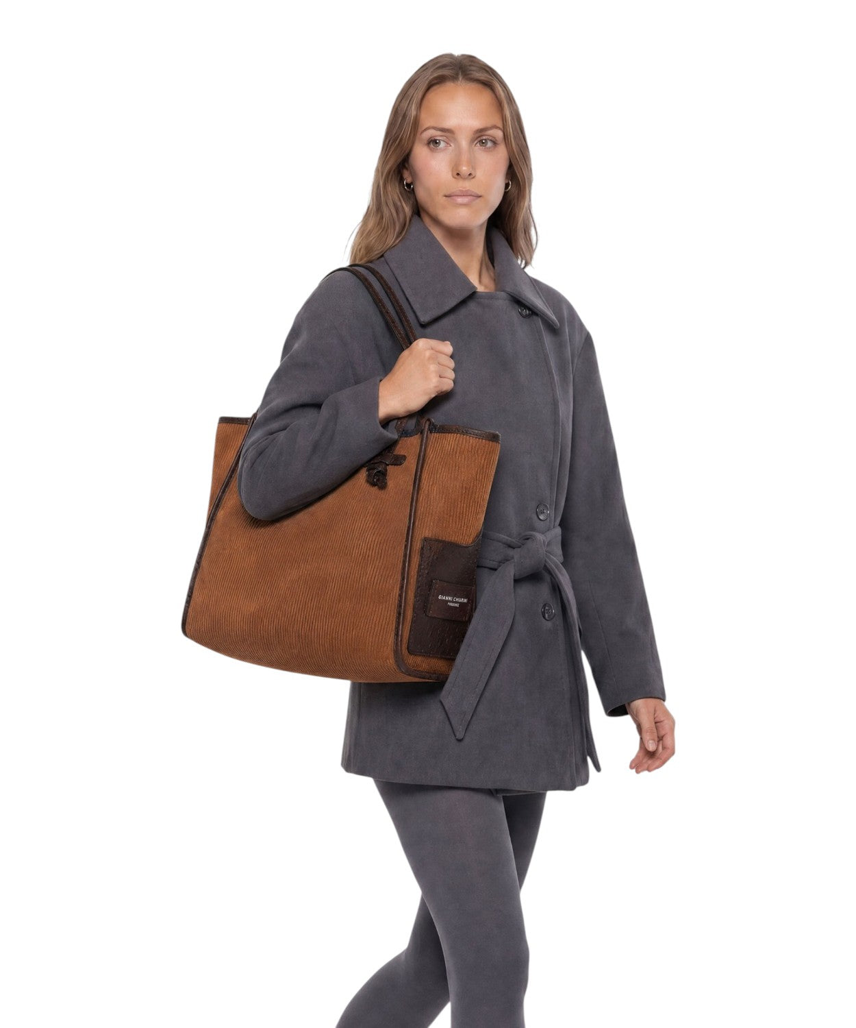 Sac Shopping Gianni Chiarini Marcella en daim