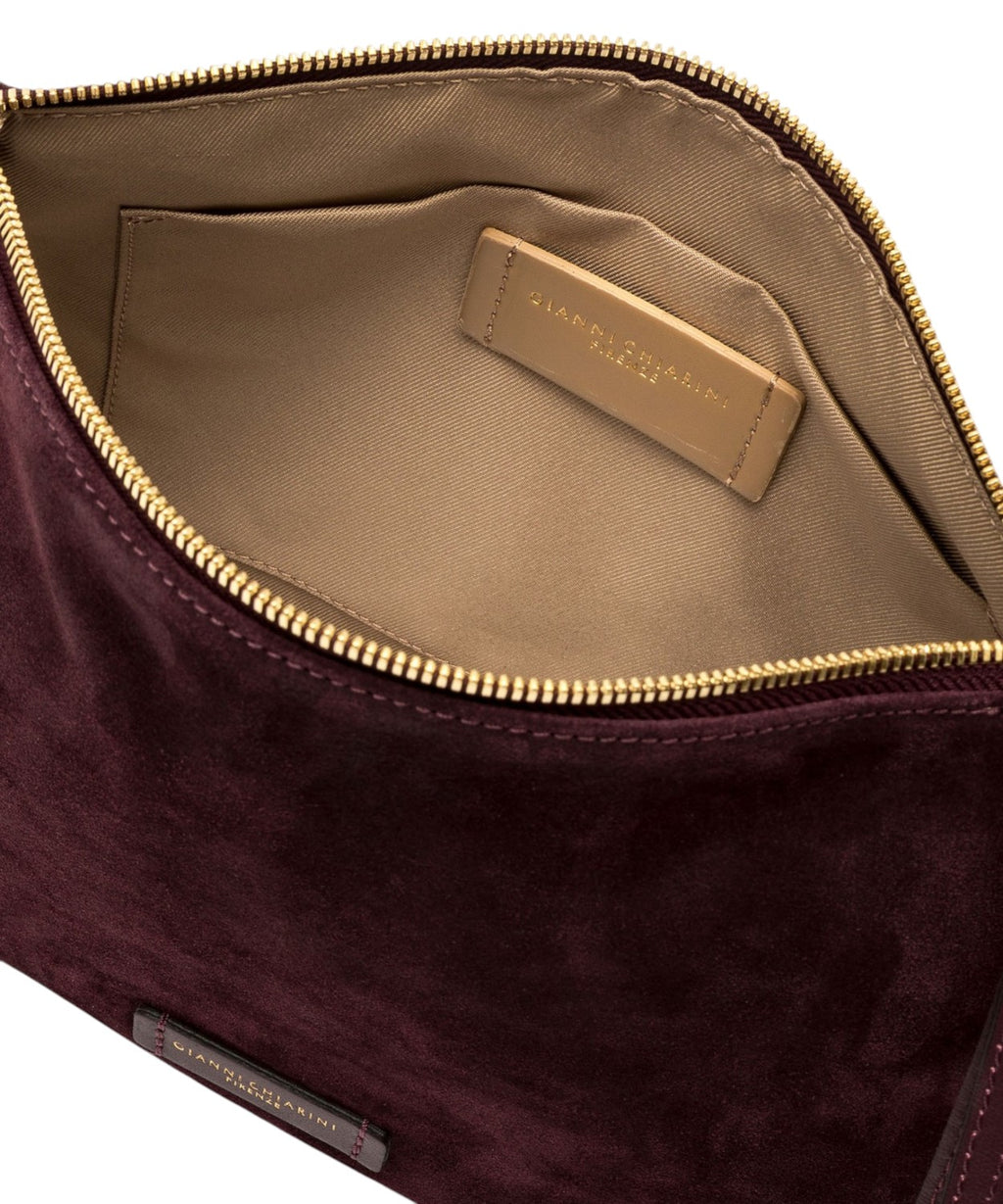 Borsa Gianni Chiarini Nora Pouch in Pelle Scamosciata