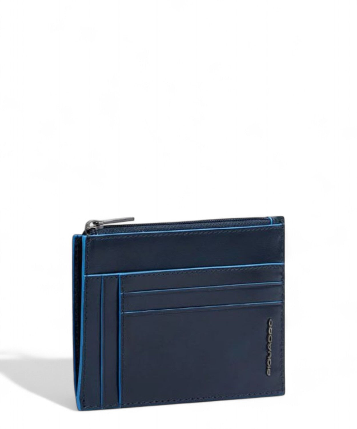 Portacarte in Pelle con Portamonete RFID Piquadro-Piquadro-Portadocumenti-Vittorio Citro Boutique