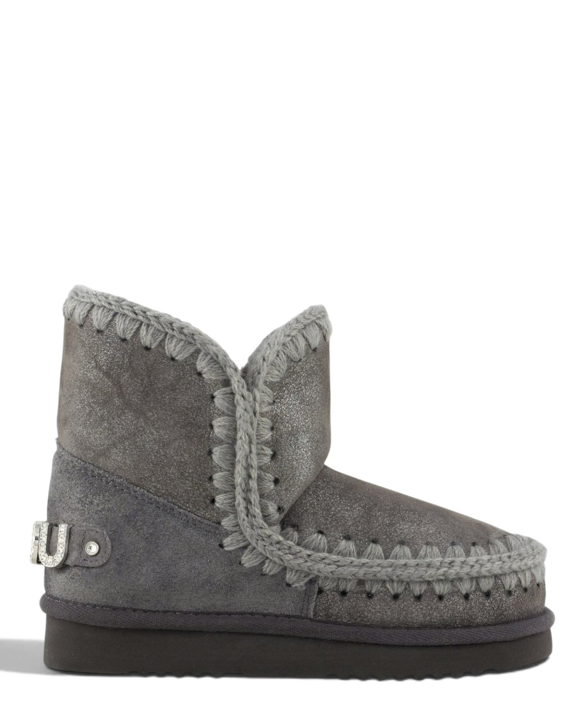 Bottine Eskimo 18 à logo en strass Mou
