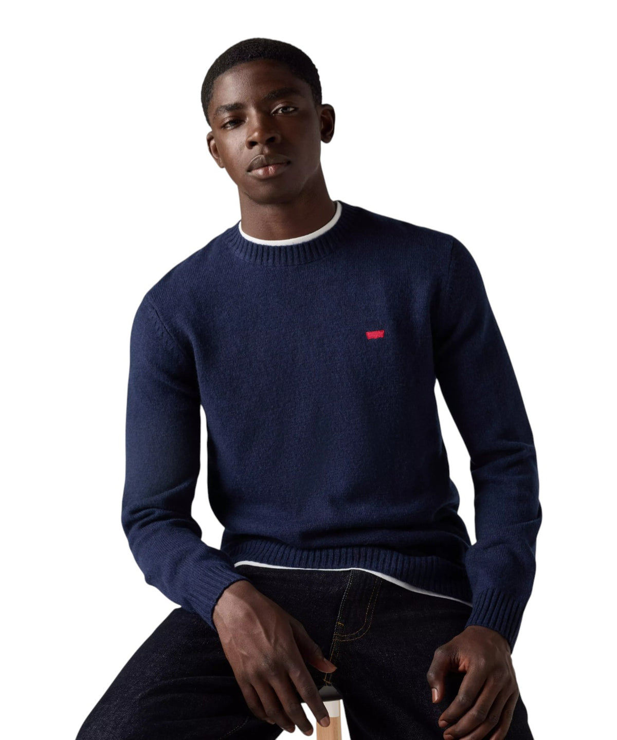 Pull Homme Levi’s Original Housemark en laine mérinos