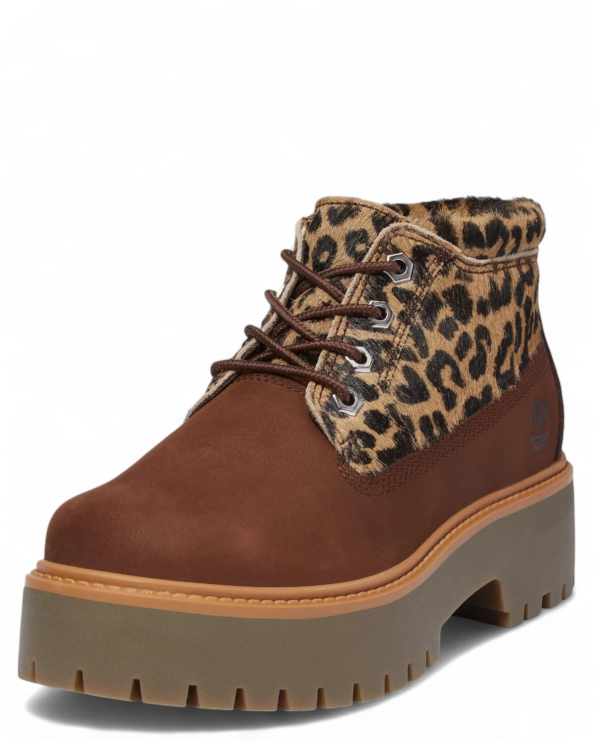 Stivale Plateau Timberland Stone Street Donna Marrone Leopardato-TIMBERLAND-Stivali-Vittorio Citro Boutique