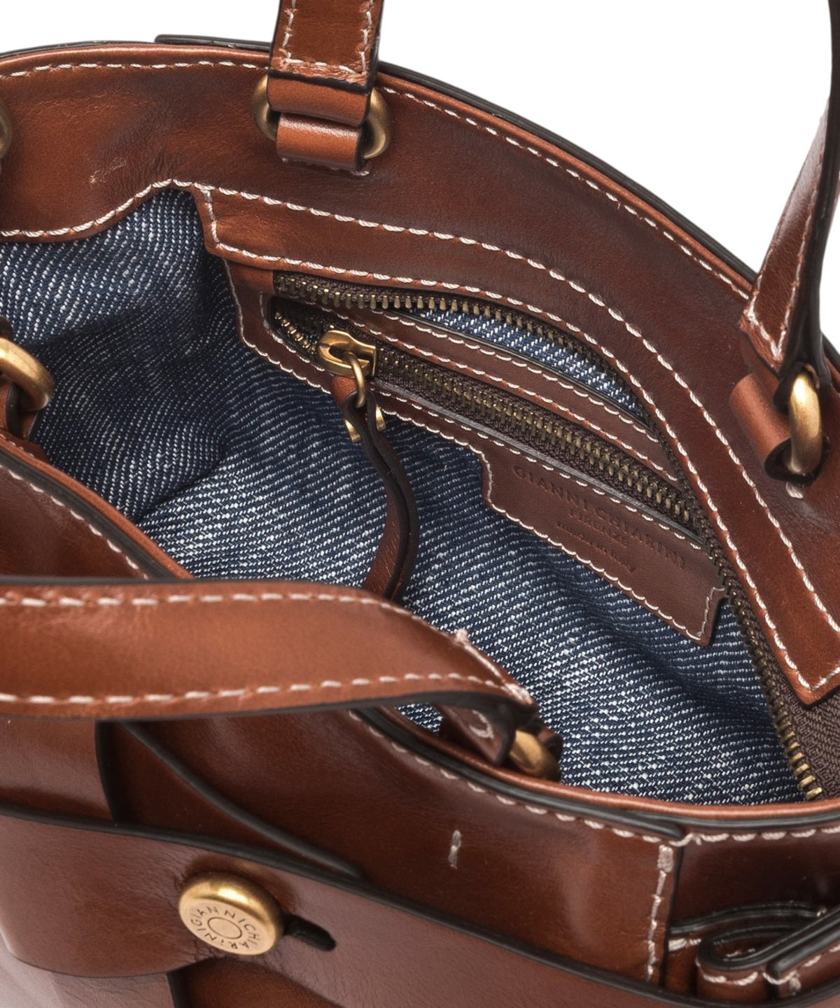 Sac pour femme Gianni Chiarini Miranda Small en cuir effet vintage