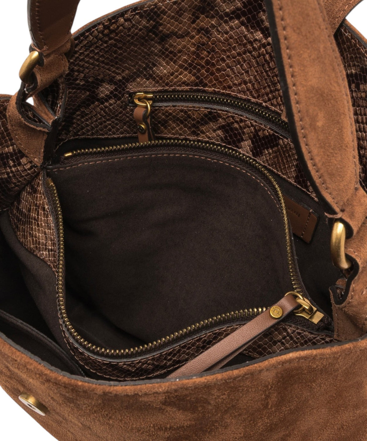 Sac femme Gianni Chiarini Fiona Mini en cuir suédé