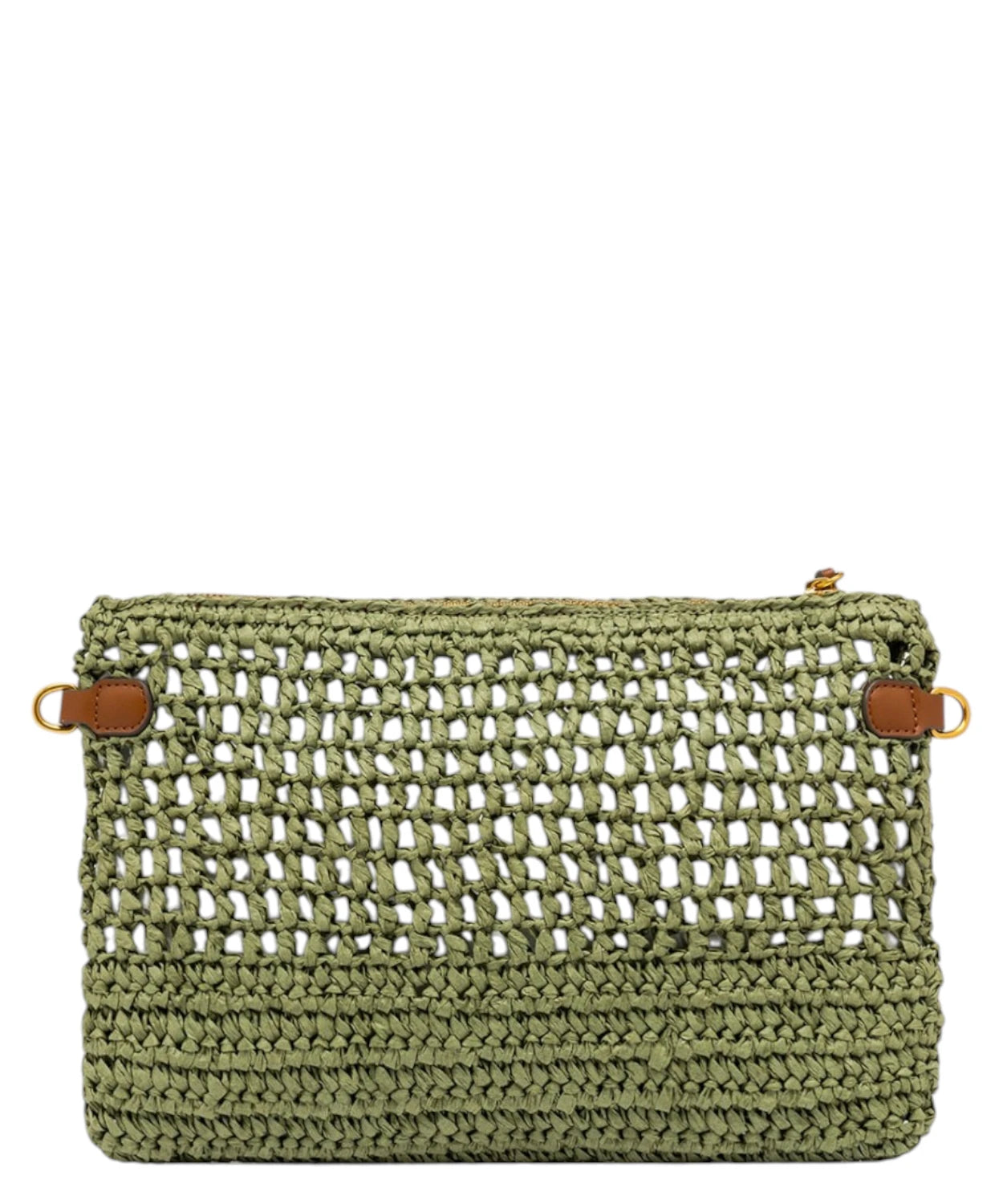 Pochette Gianni Chiarini Nefeli en crochet de paille