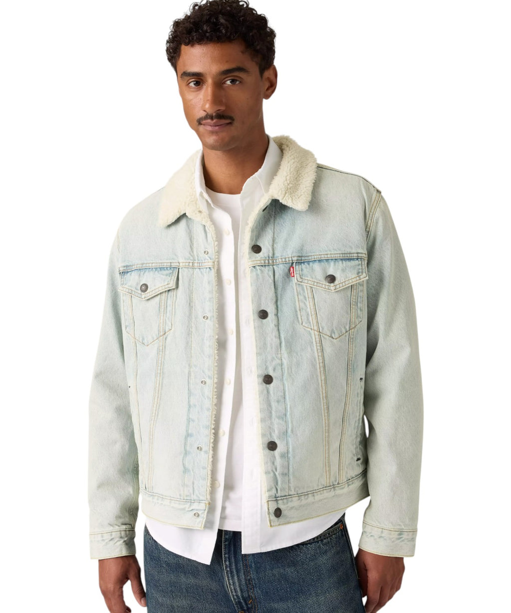 Veste Levi’s Trucker Type III en denim doublée de sherpa