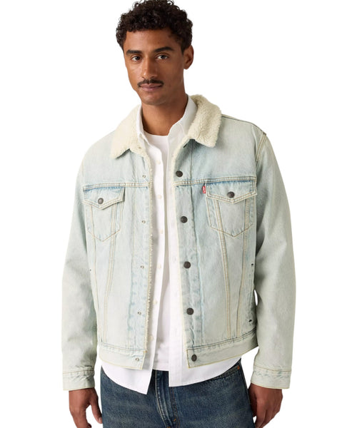 Veste Levi’s Trucker Type III en denim doublée de sherpa