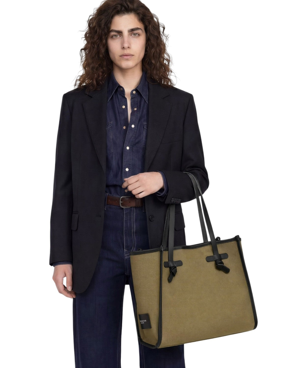 Sac shopping Gianni Chiarini Marcella en toile