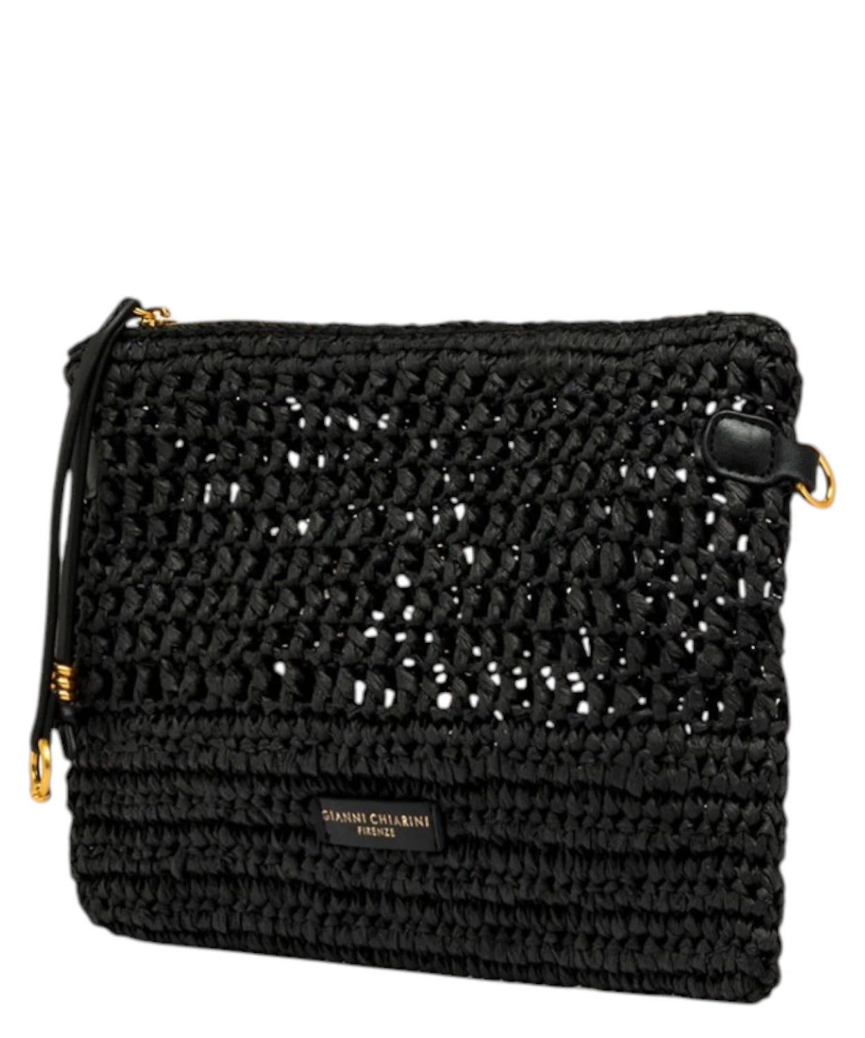 Pochette Gianni Chiarini Nefeli en crochet de paille