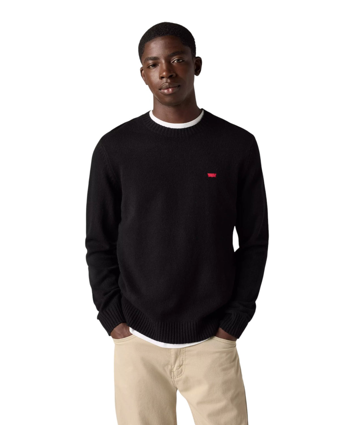 Pull Homme Levi’s Original Housemark en laine mérinos