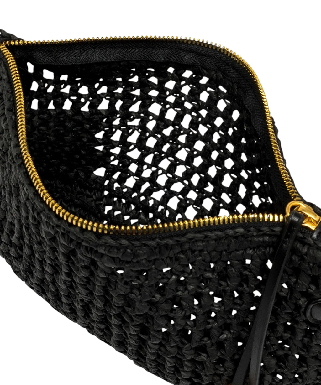 Pochette Gianni Chiarini Nefeli en crochet de paille