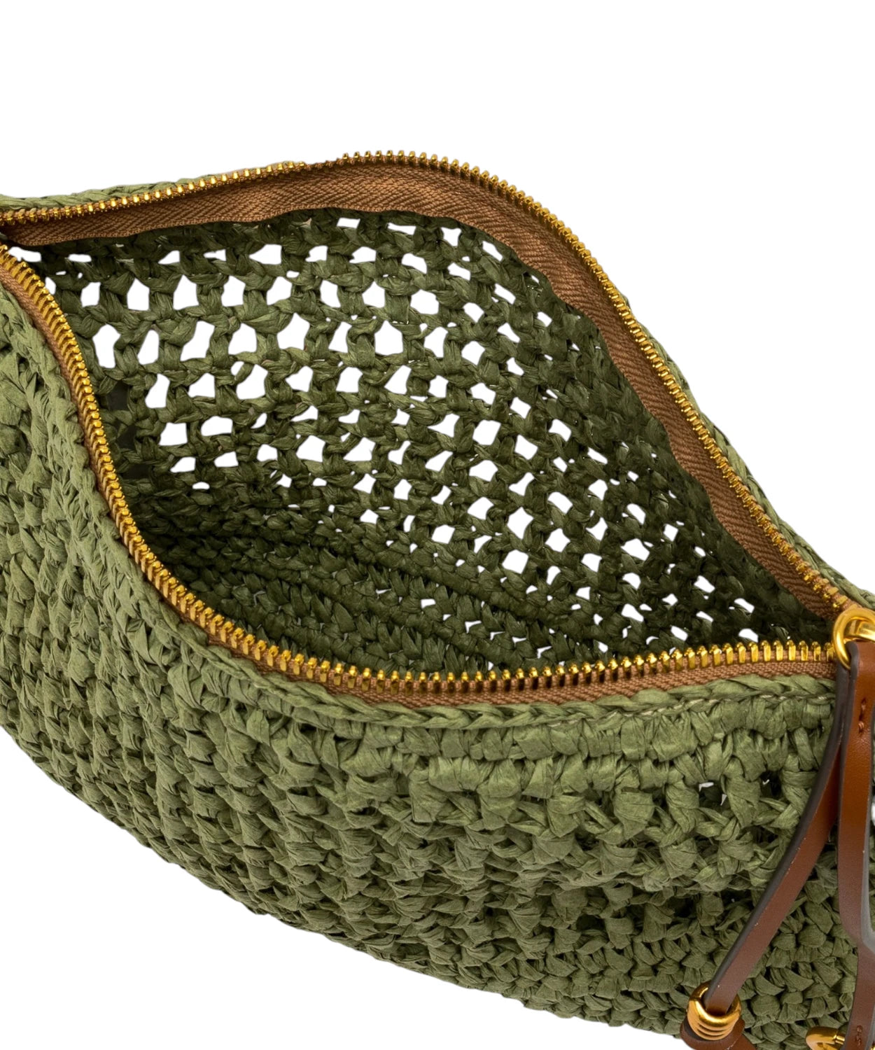 Pochette Gianni Chiarini Nefeli en crochet de paille