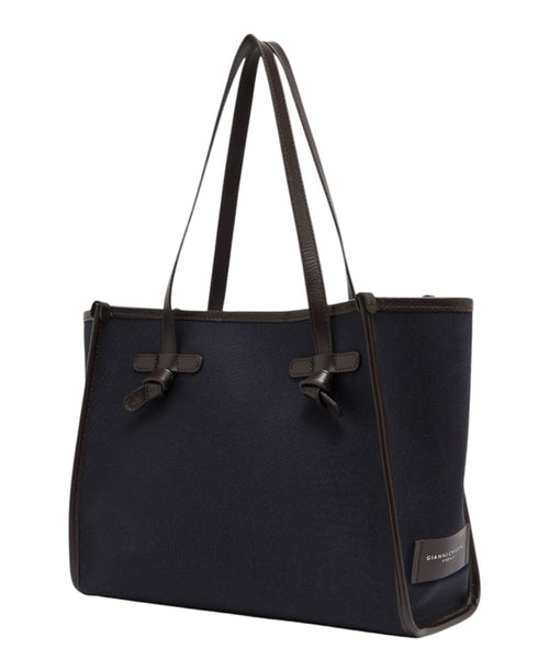 Borsa a spalla Marcella Medium Gianni Chiarini in Canvas