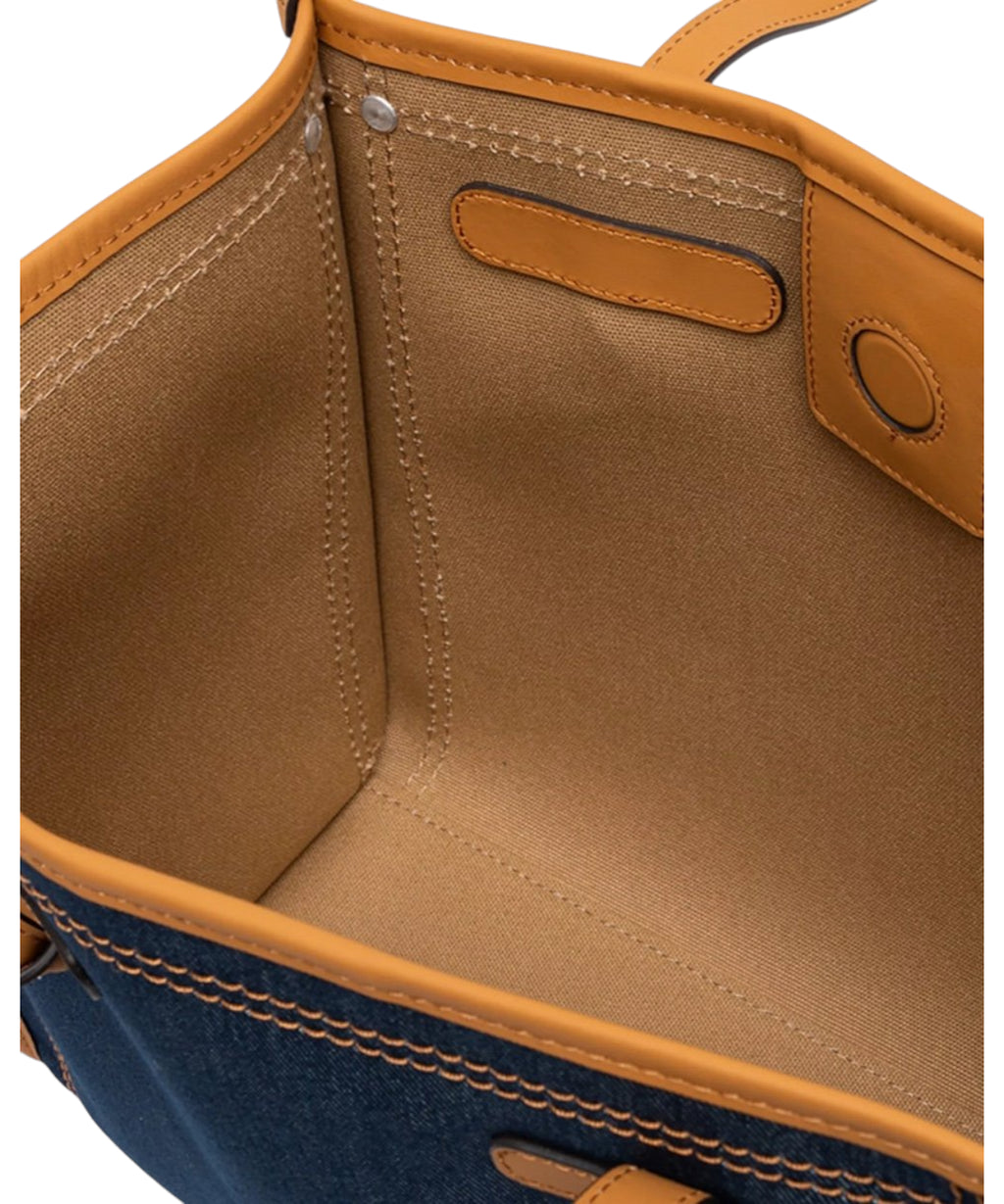 Sac Marcella Gianni Chiarini en denim et cuir