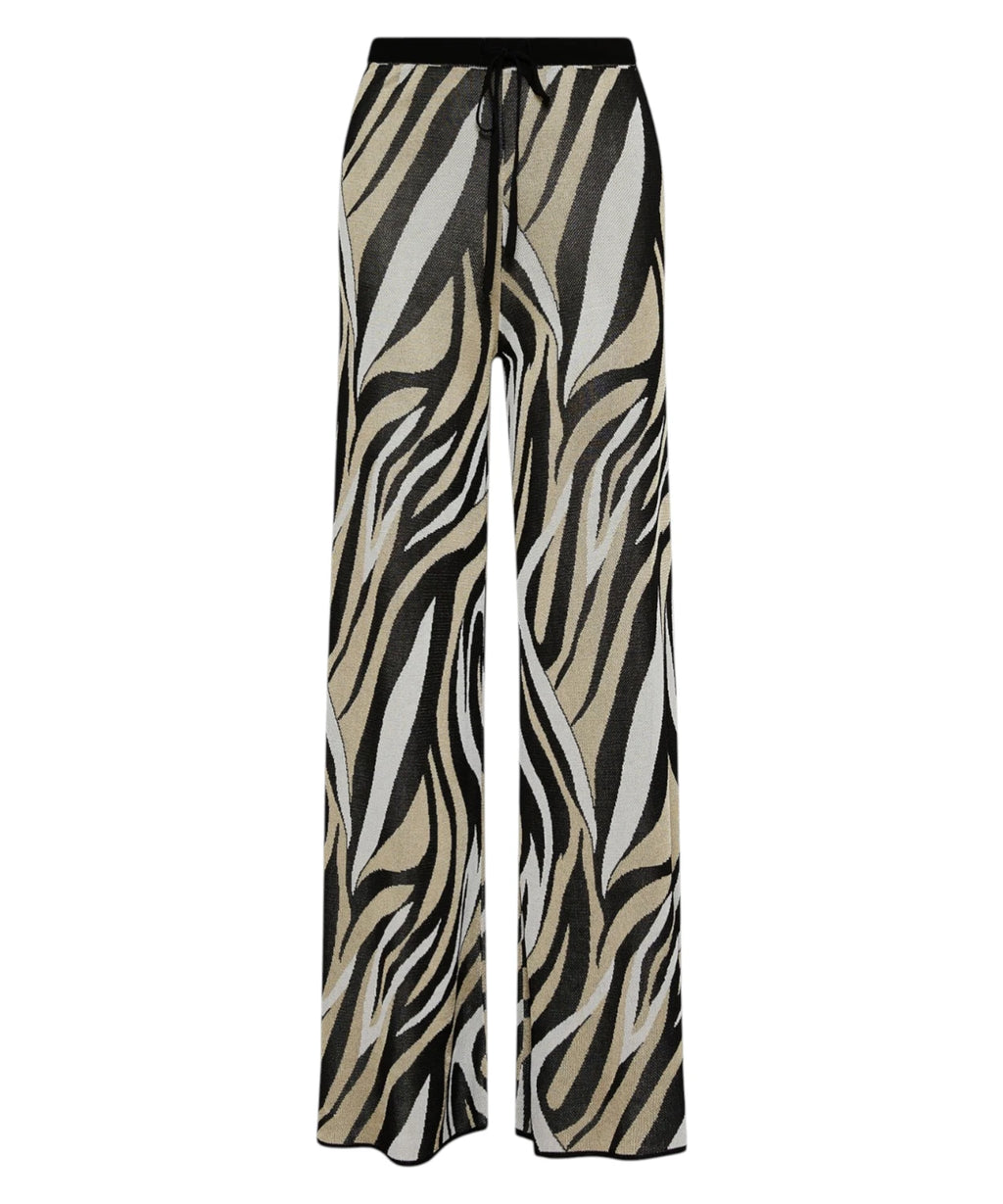Pantalon Marella NEMBI en jacquard de viscose