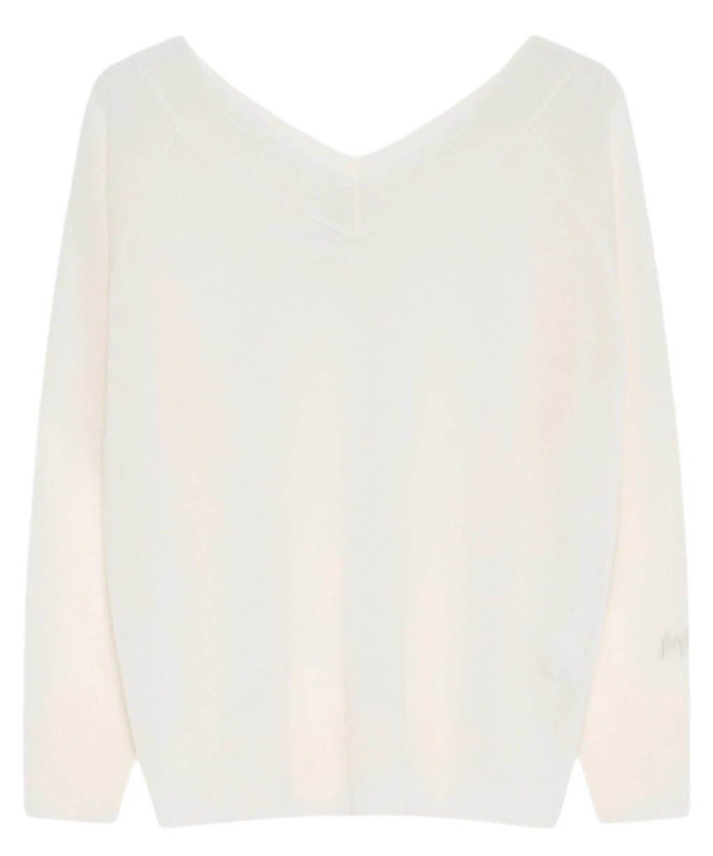 Pull Marella TUBO en mélange de viscose avec col en V