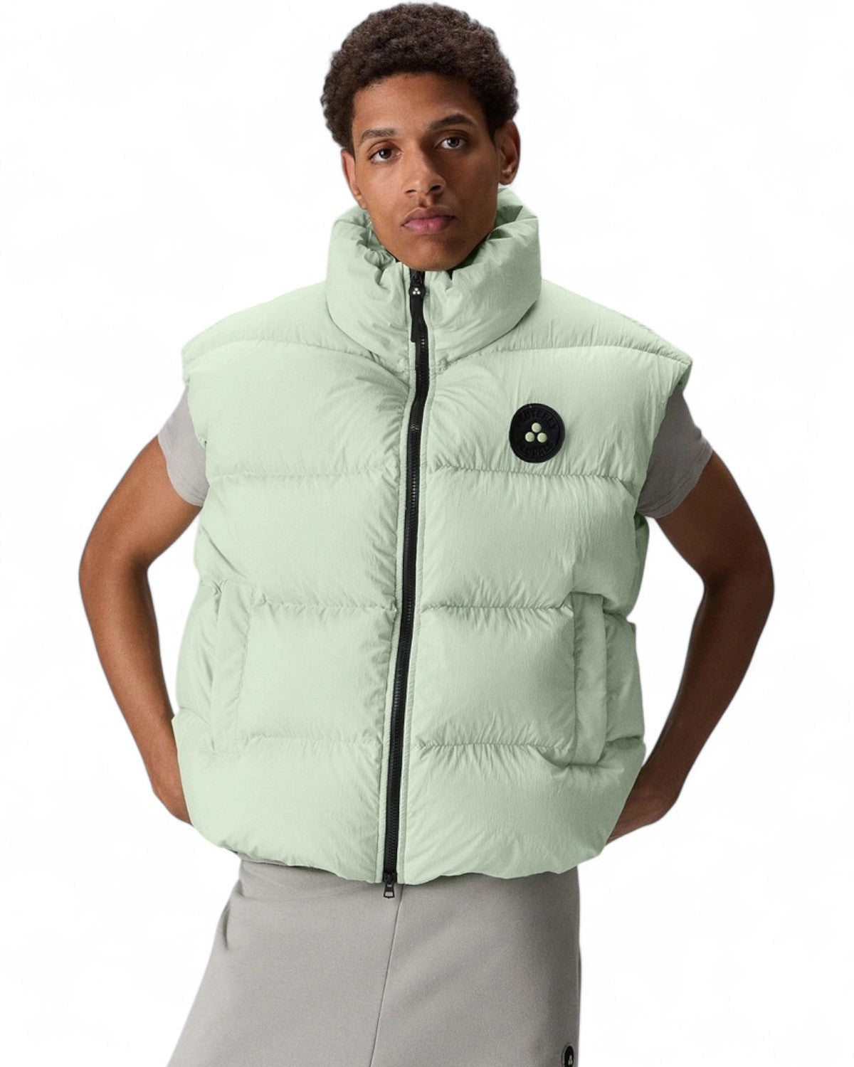 Plurals x Tony Effe Gilet Puffer ICON ON in Nylon Opaco-Peuterey-Gilet-Vittorio Citro Boutique