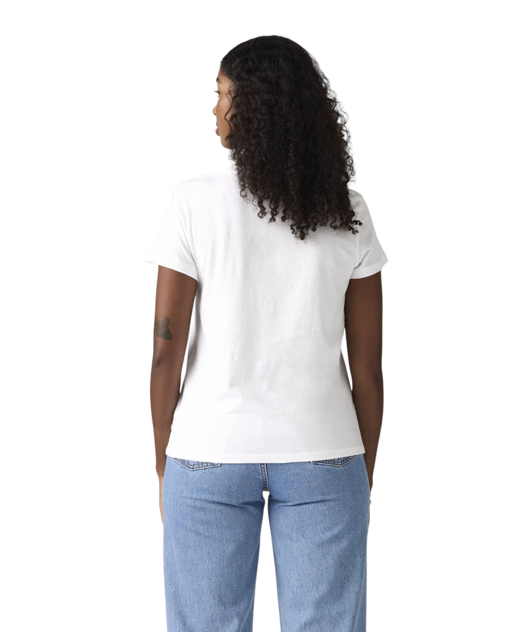 T-shirt Levi's The Perfect avec strass et col rond doux
