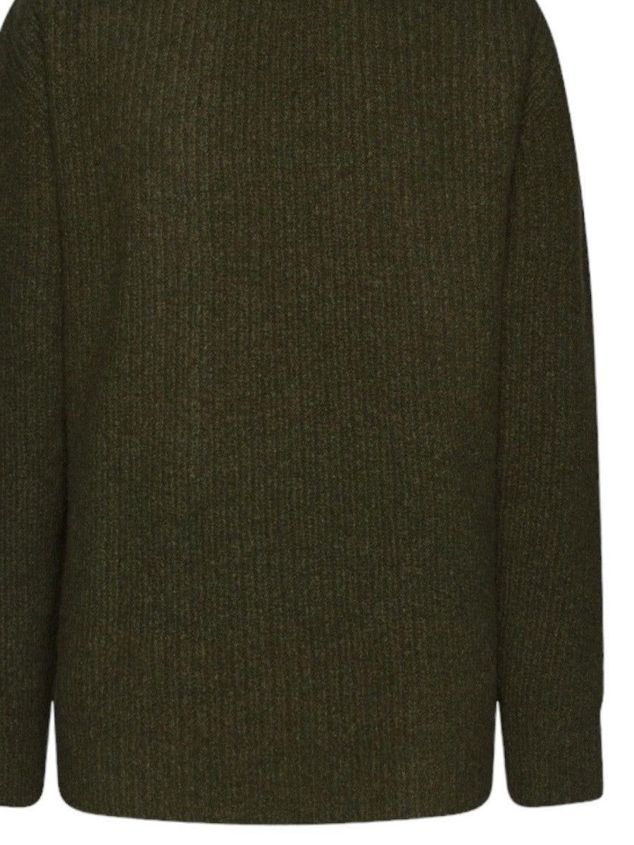 Maglia con Cappuccio Monotone-Lardini-Maglieria-Vittorio Citro Boutique