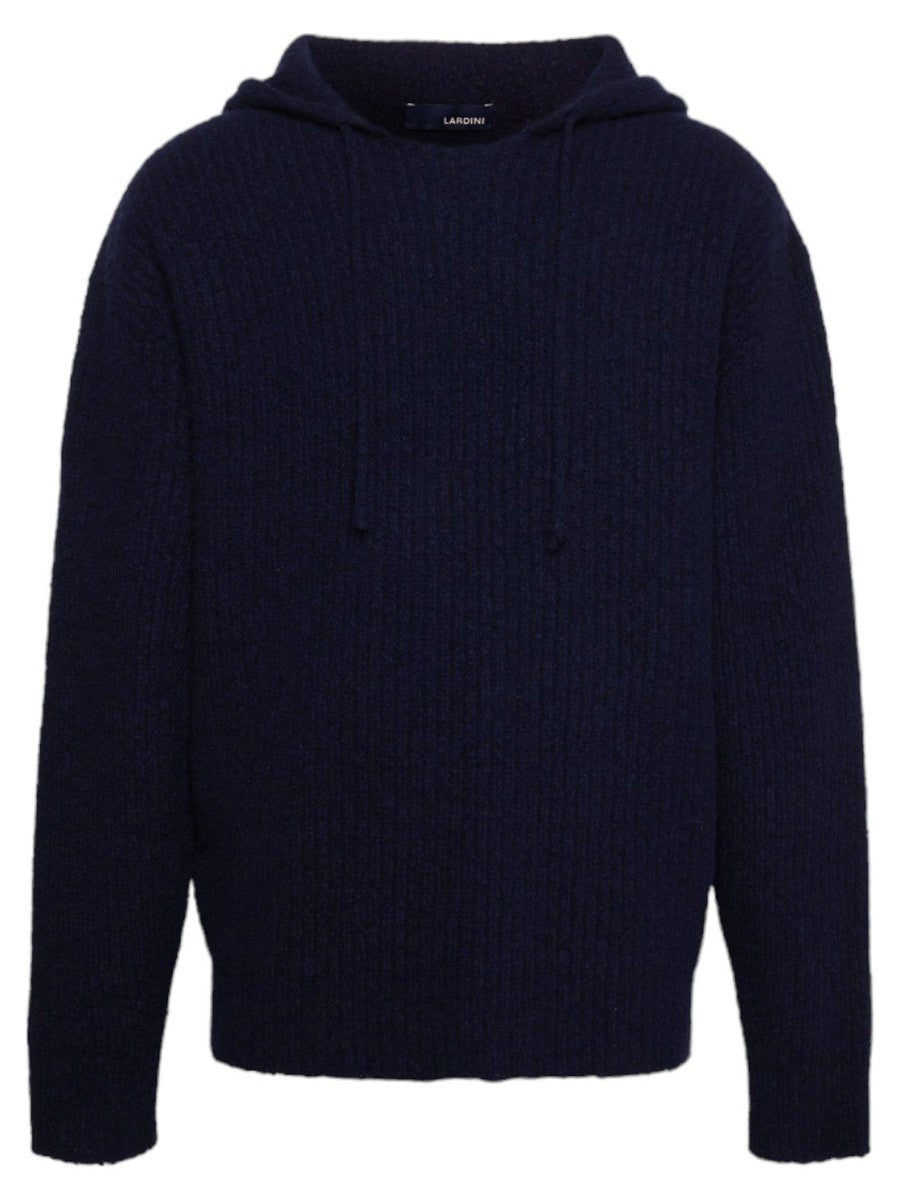 Maglia con Cappuccio Monotone-Lardini-Maglieria-Vittorio Citro Boutique