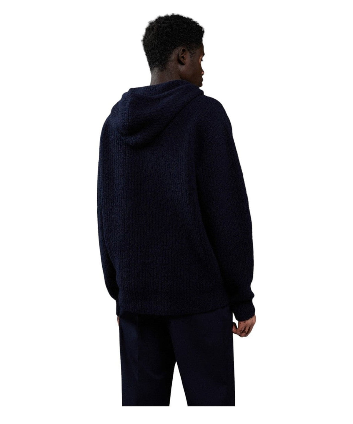 Maglia con Cappuccio Monotone-Lardini-Maglieria-Vittorio Citro Boutique