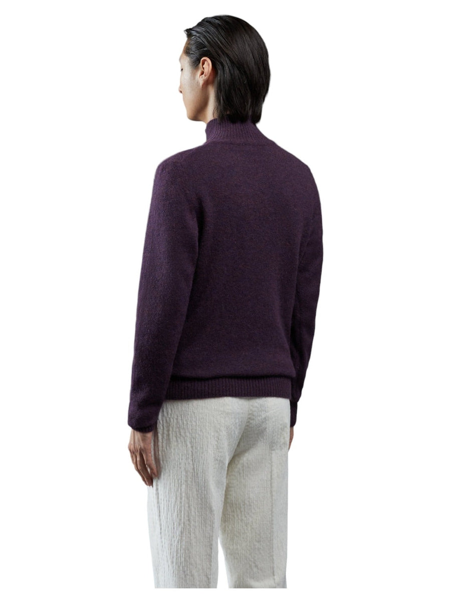 Dolcevita viola-Lardini-Maglieria-Vittorio Citro Boutique