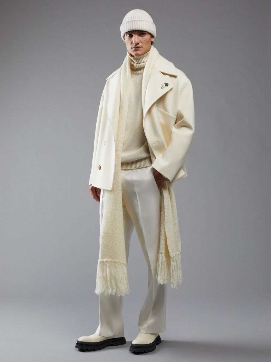 Giubbino corto panna-Lardini-Cappotti-Vittorio Citro Boutique