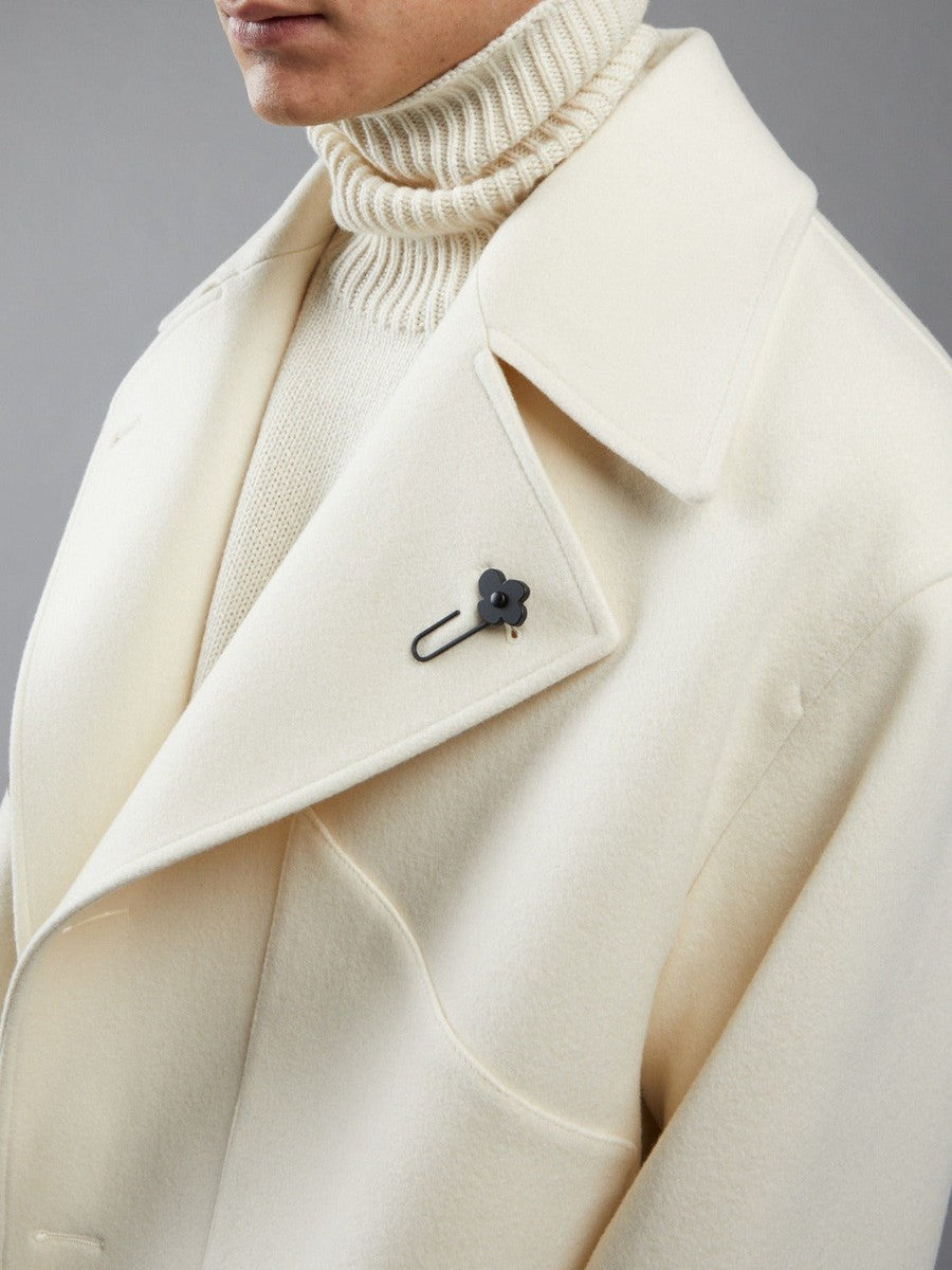 Giubbino corto panna-Lardini-Cappotti-Vittorio Citro Boutique