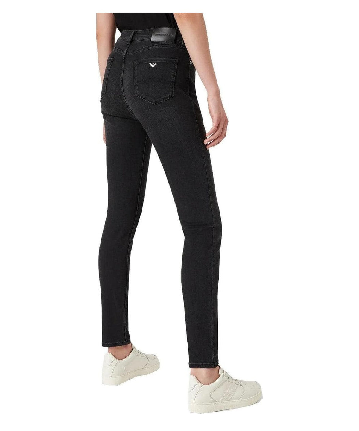 Jeans J20 high waist super skinny leg in denim tencel stretch - Vittorio Citro Boutique