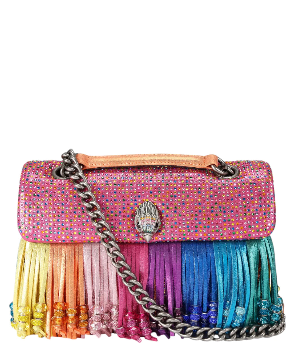 Sac Kensington Fringe Kurt Geiger avec cristaux et franges
