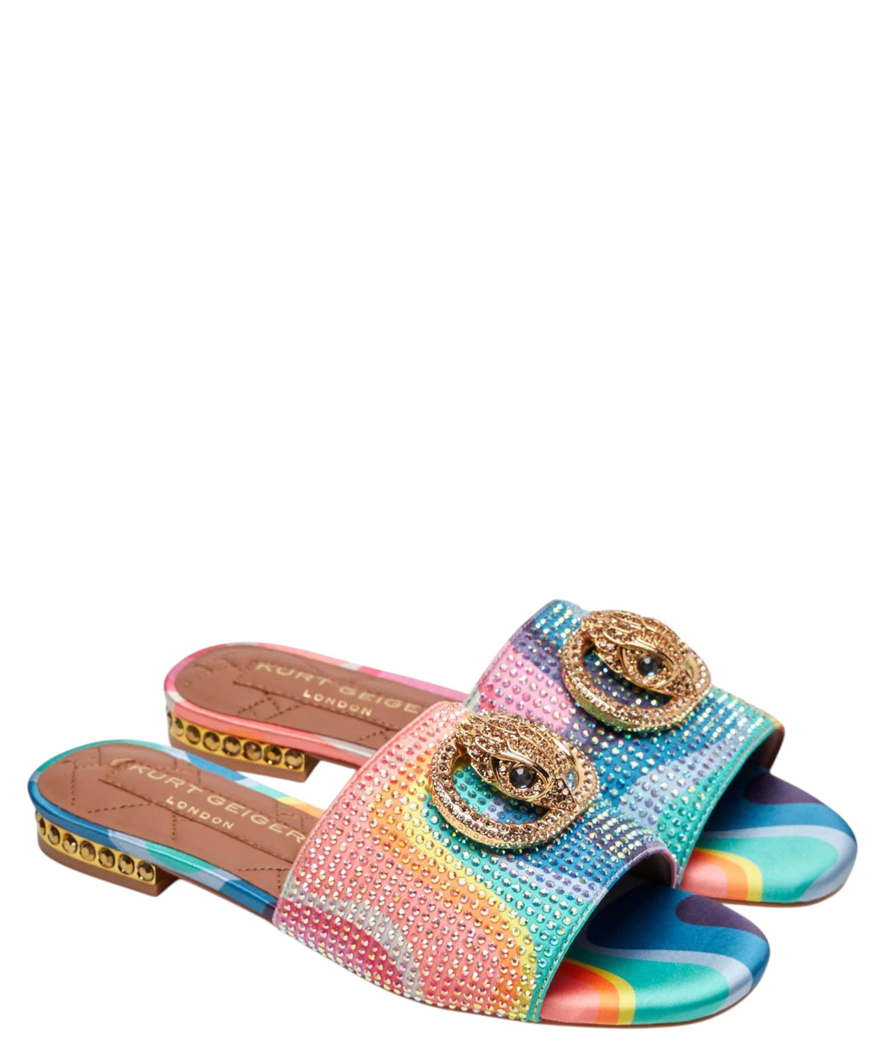 Ciabatte Donna Kurt Geiger Chelsea con Cristalli