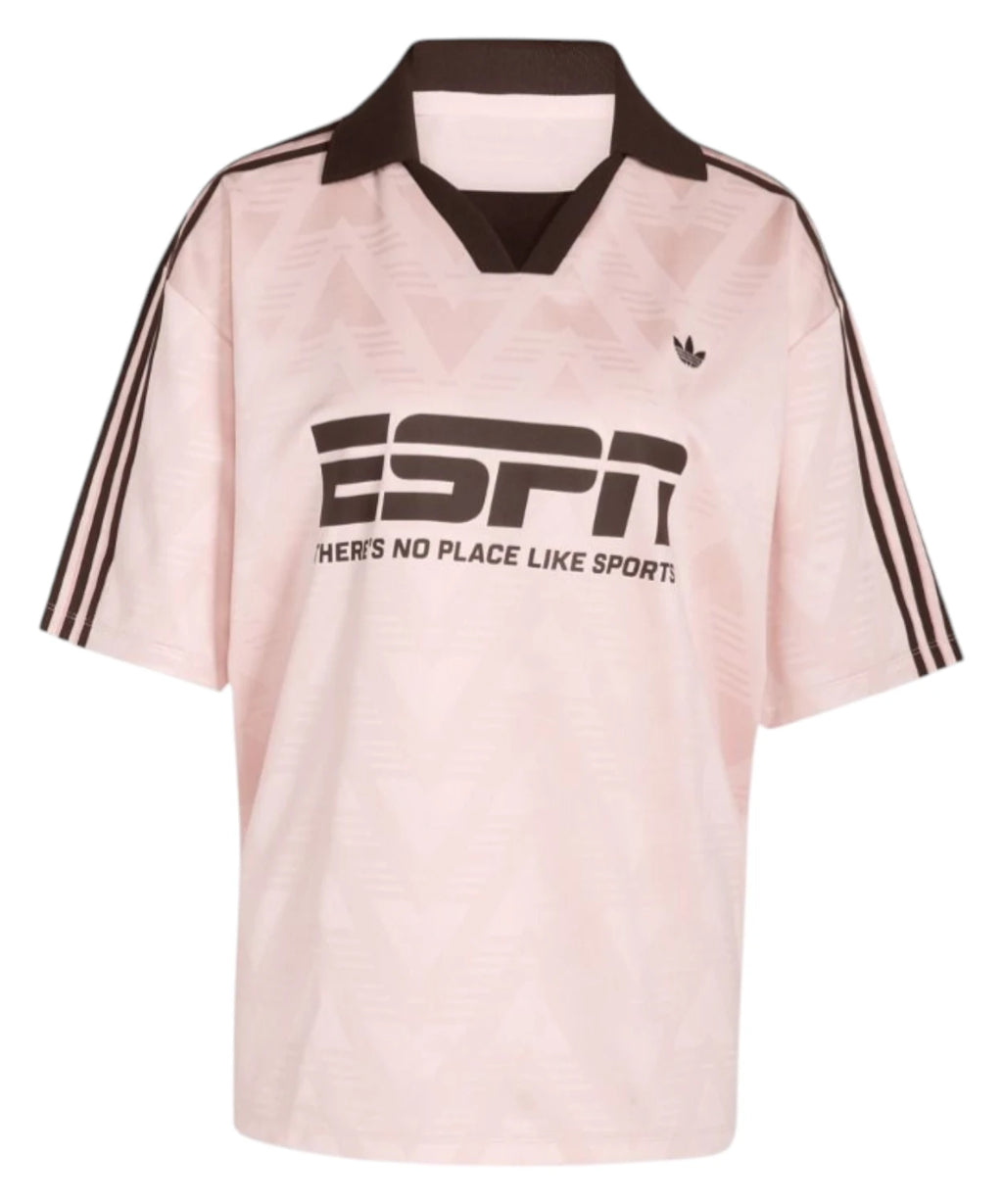 T-shirt oversize femme adidas Originals rose
