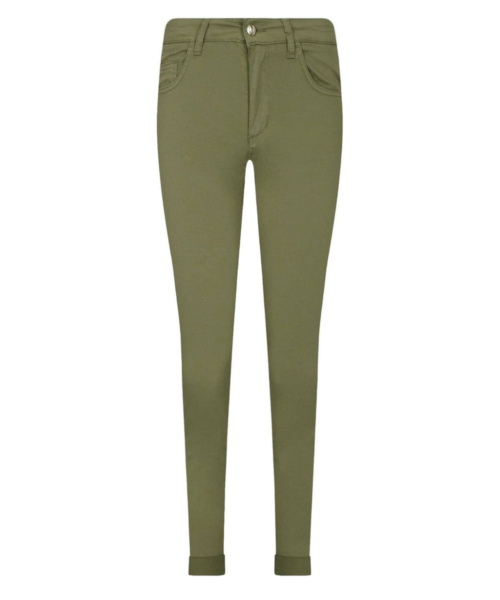 Pantalone Bottom Up in Cotone Stretch 1