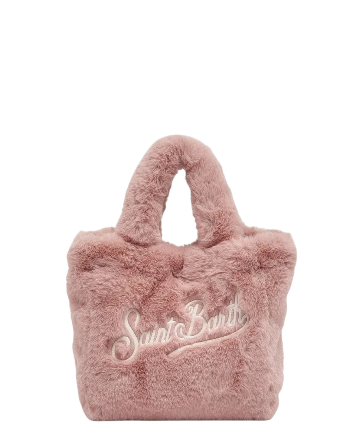 Mc2 Saint Barth Borsa Vanity Mini Soft in Faux Fur con Tracolla