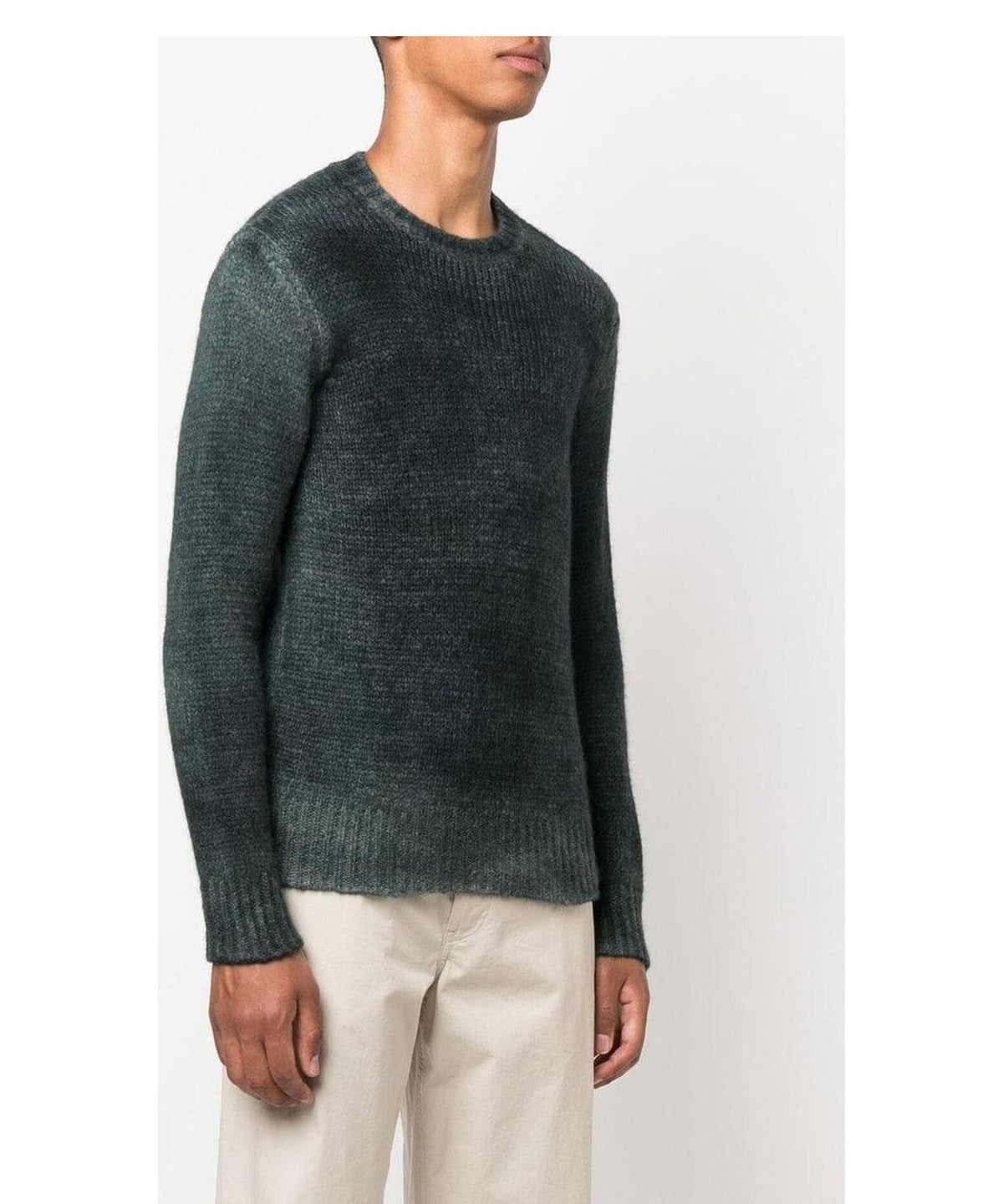 Maglione girocollo in lana d’alpaca 6