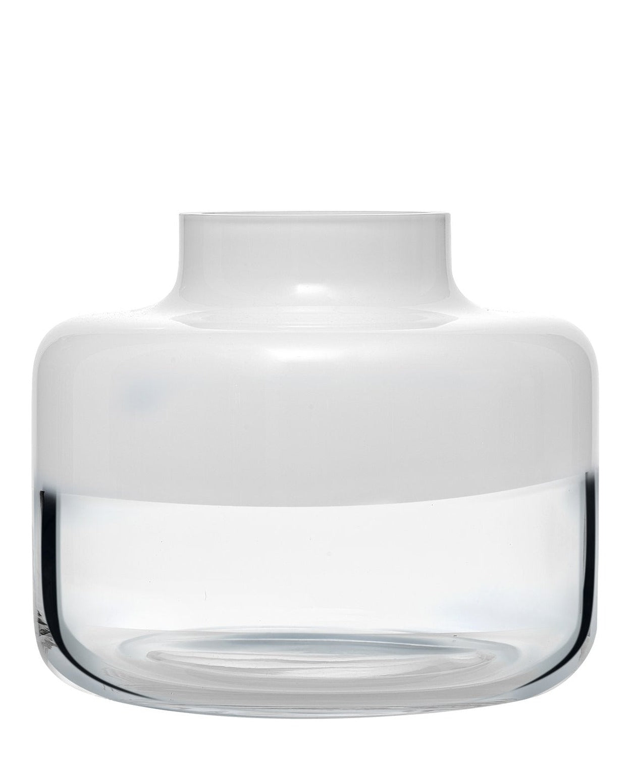 Vaso Magnolia grande NUDE in cristallo senza piombo