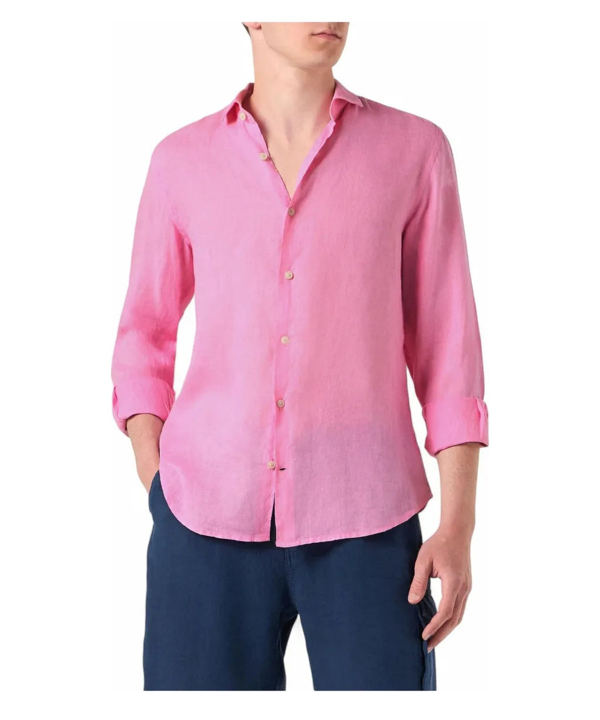 Camicia Uomo in Lino Pamplona-Camicie-Mc2 Saint Barth-Vittorio Citro Boutique