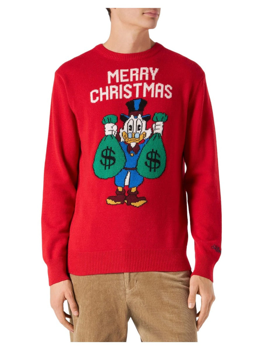 Maglia uomo con stampa Paperone | ©DISNEY EDIZIONE SPECIALE-Mc2 Saint Barth-Maglieria-Vittorio Citro Boutique